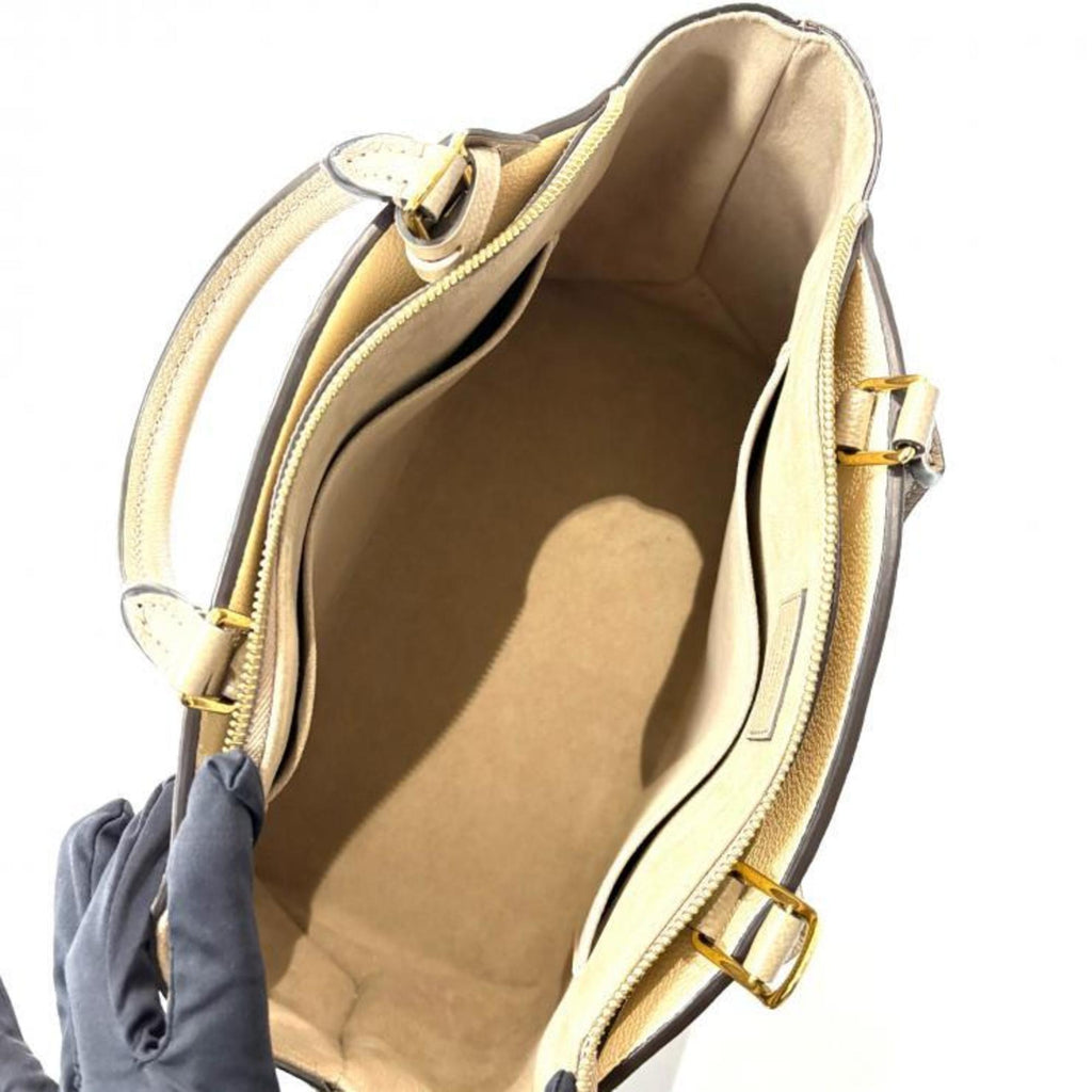 Louis Vuitton Beige Ivory Tourterelle Monogram Empreinte Handbag
