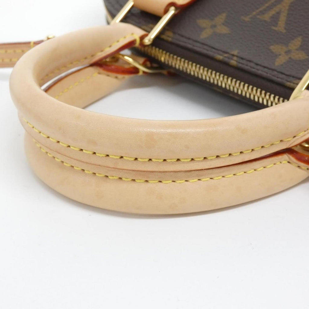 Louis Vuitton Marron Coated Canvas Handbag