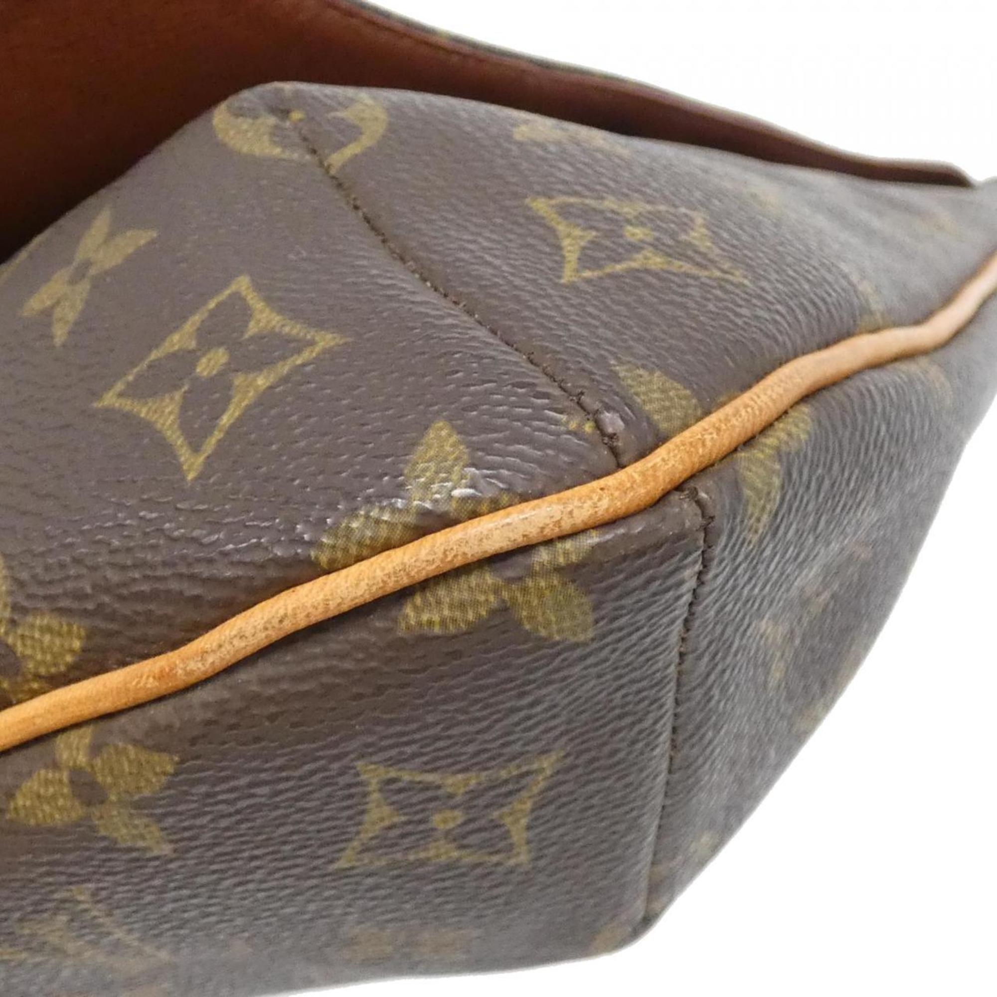 Louis Vuitton Marron Coated Canvas Shoulder Bag