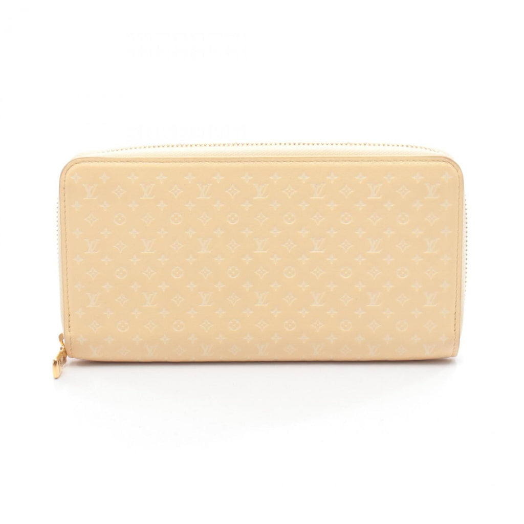 Louis Vuitton Ivory Jaune Yellow Leather Long Wallet