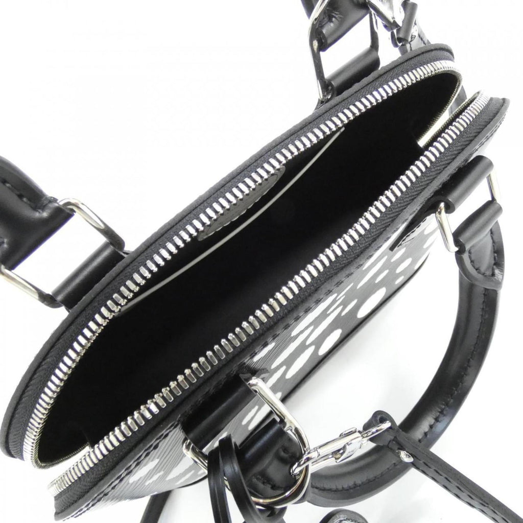 Louis Vuitton Black Leather Handbag