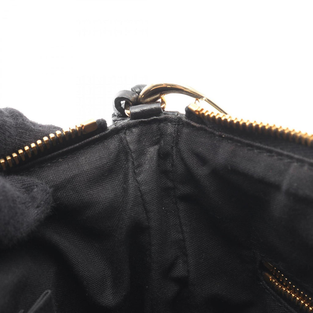 Balenciaga Black Leather Handbag Shoulder