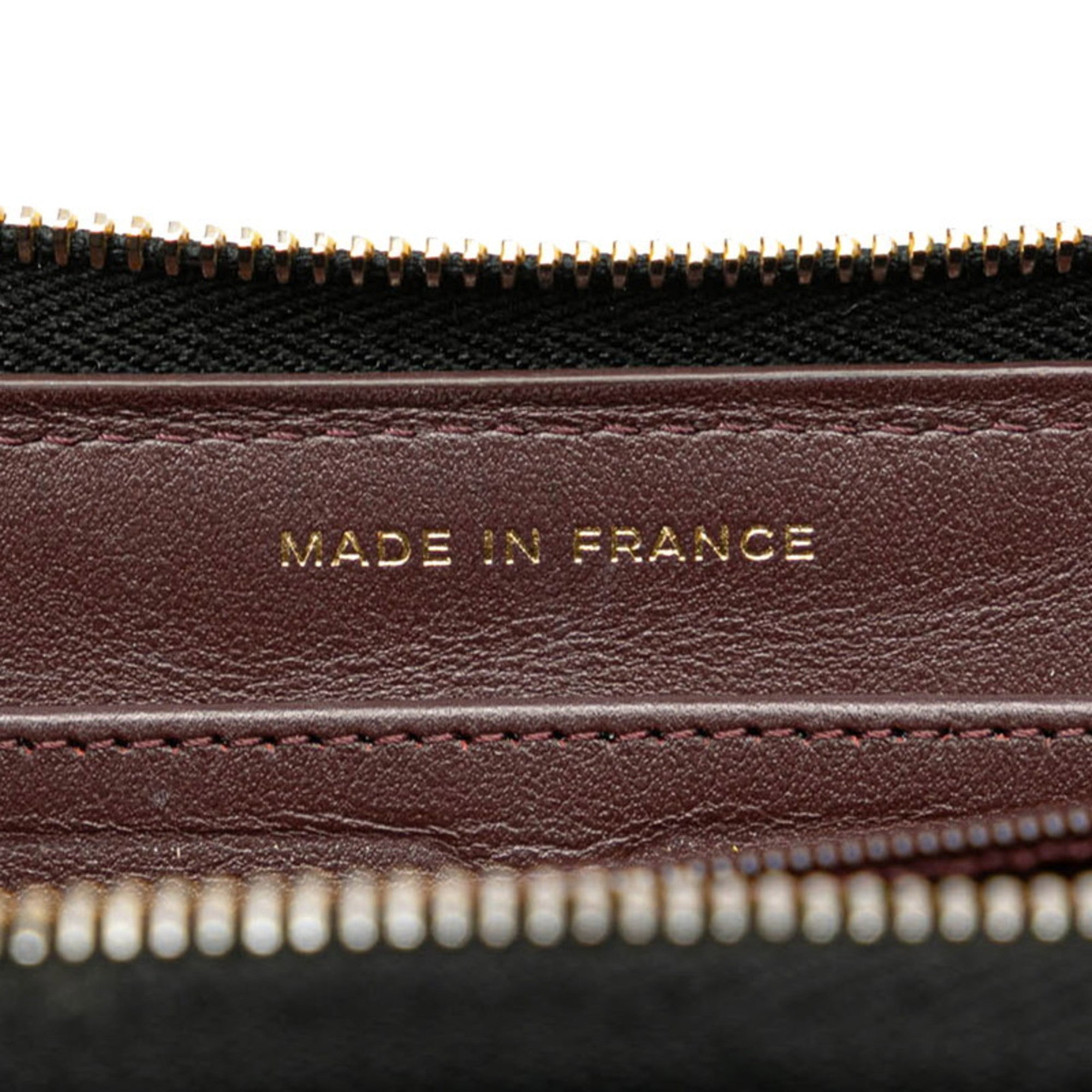 Chanel Black Grained Calfskin Long Wallet (Bi-Fold)