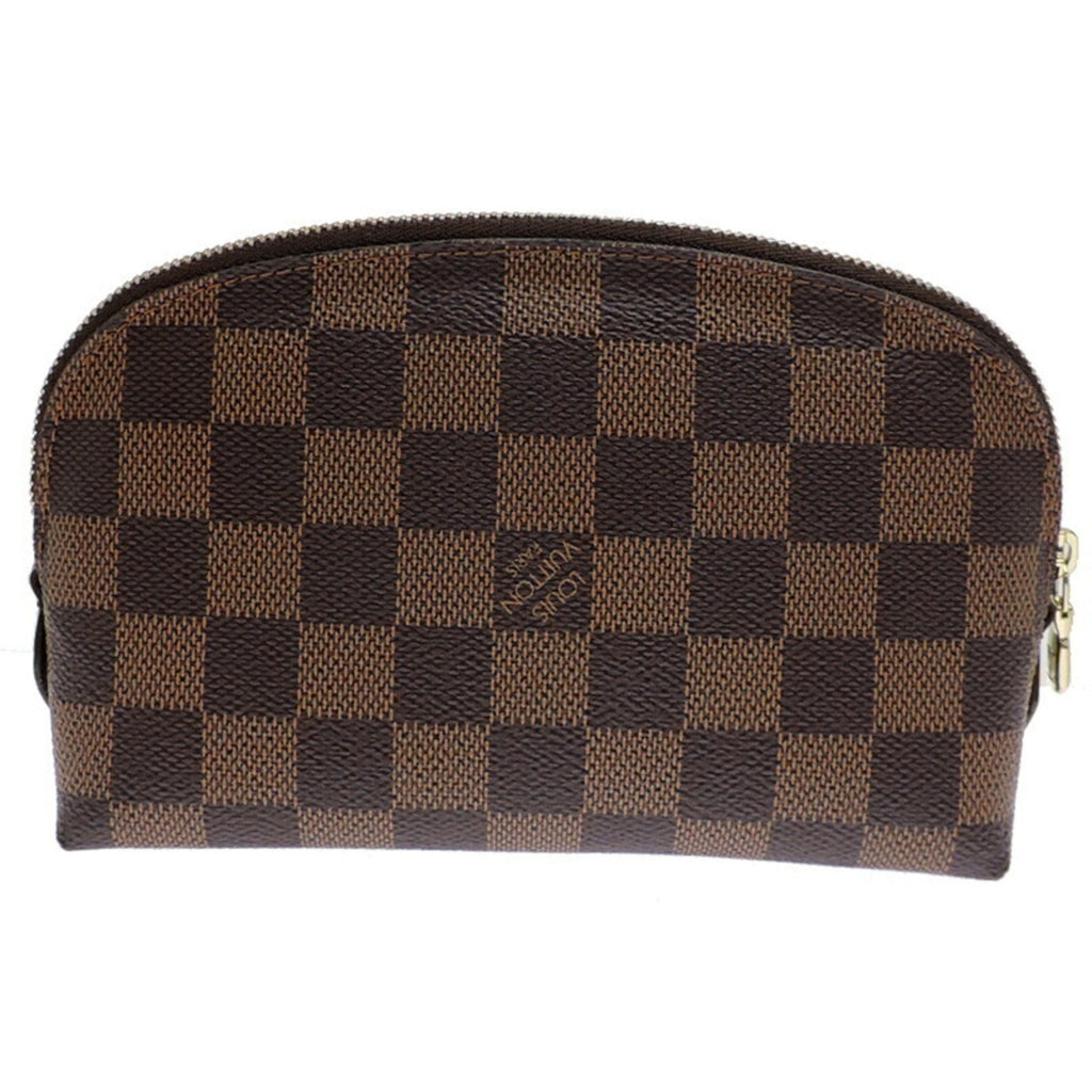 Louis Vuitton Brown Ebene Damier Canvas Pochette Pouch
