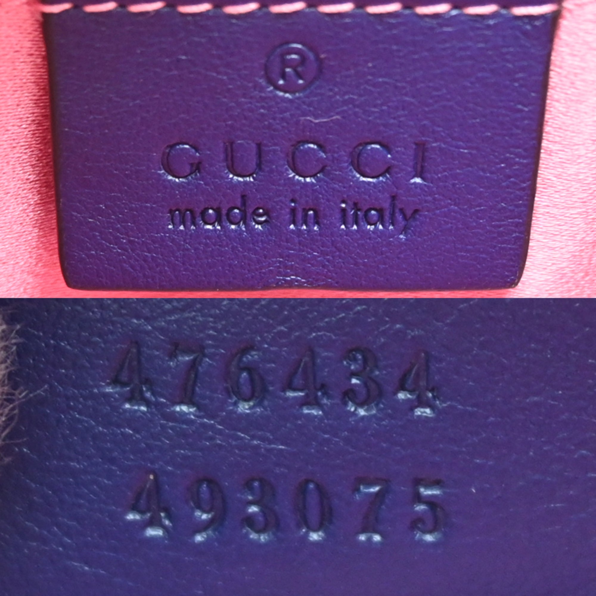 Gucci Blue Fanny Pack Pouch (Pre-Owned)