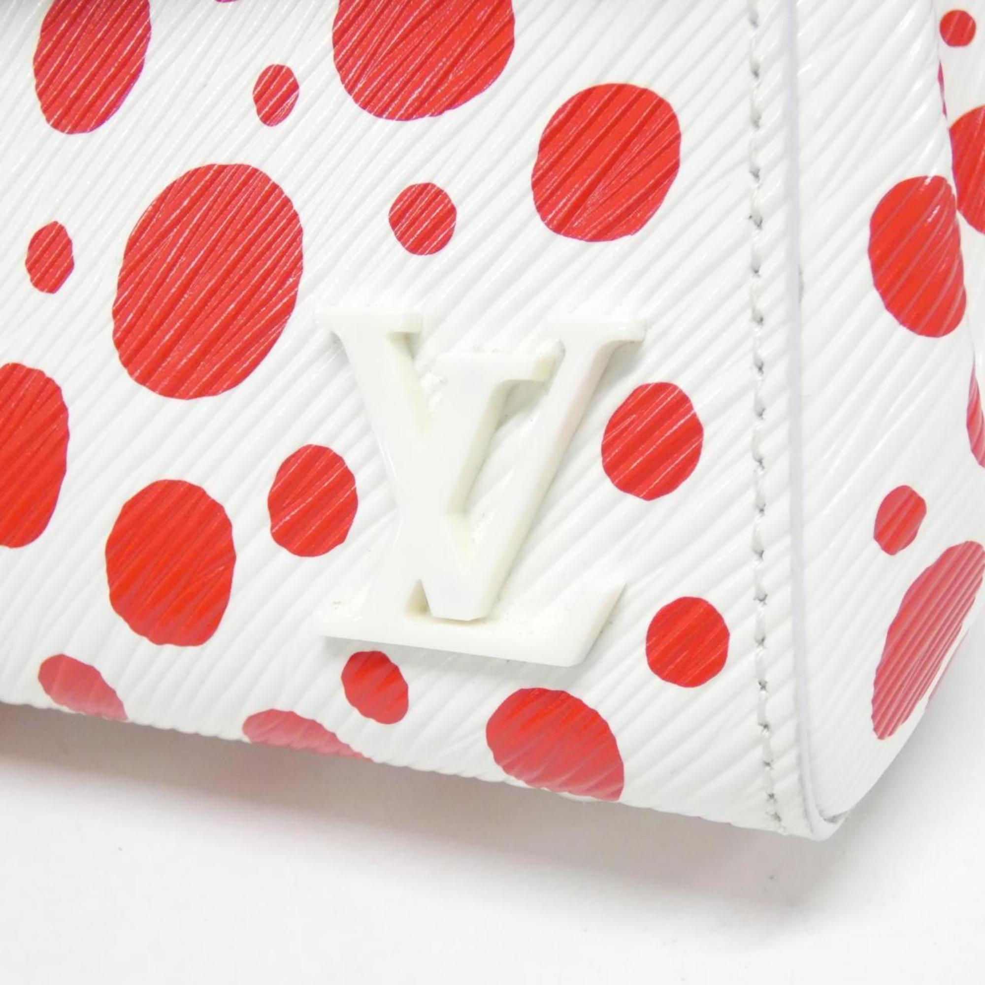 Louis Vuitton Blanc Rouge White Leather Handbag