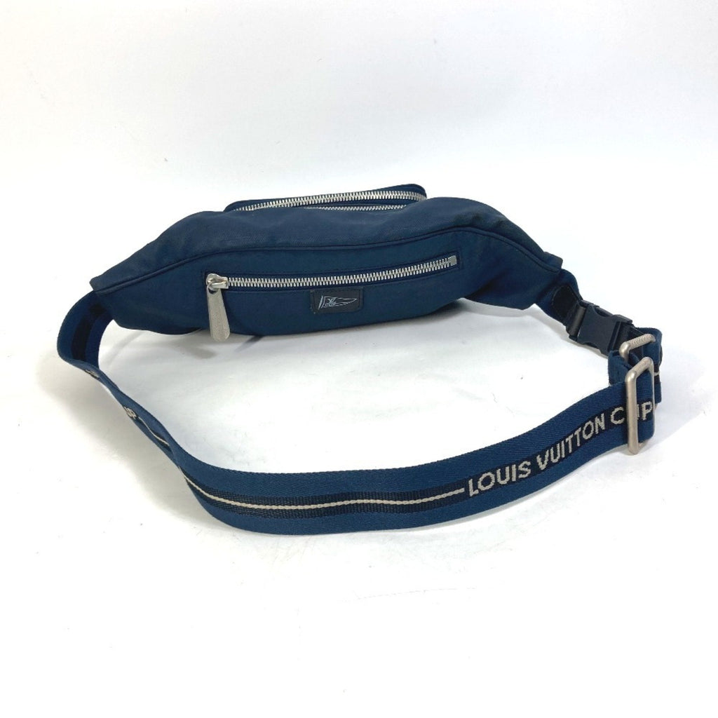 Louis Vuitton Blue Metal Sling Bag