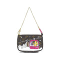 Louis Vuitton Marron Coated Canvas Pochette Pouch