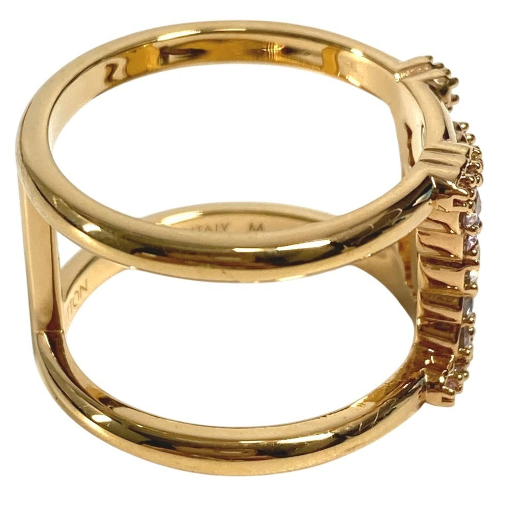 Louis Vuitton Gold Metal Band Ring