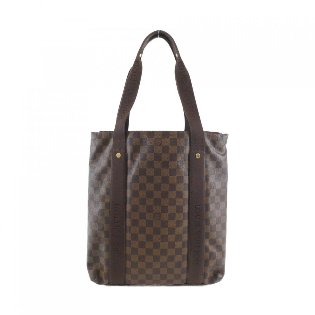 Louis Vuitton Brown Coated Canvas Handbag