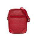 Louis Vuitton Castilian Red Leather Shoulder Bag