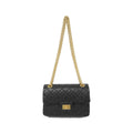 Chanel Black Leather Shoulder Bag