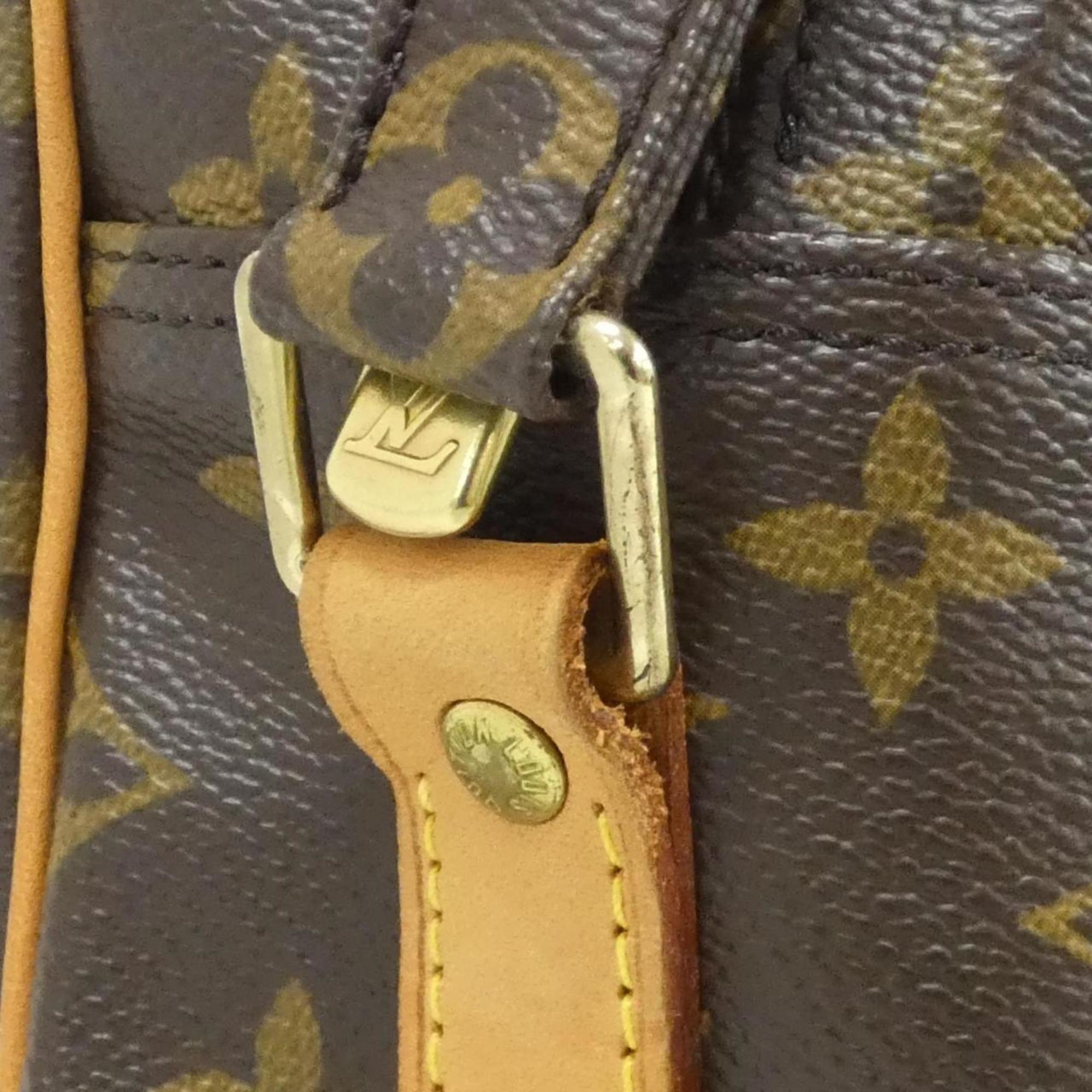 Louis Vuitton Monogram Marron Coated Canvas Shoulder Bag