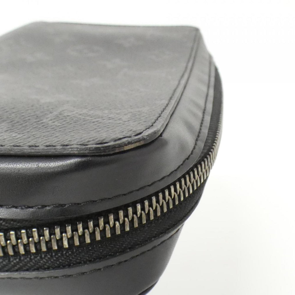 Louis Vuitton Black Coated Canvas Long Wallet