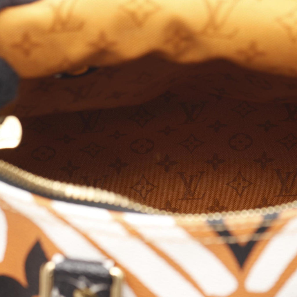 Louis Vuitton Multi-Color Orange Pvc Handbag