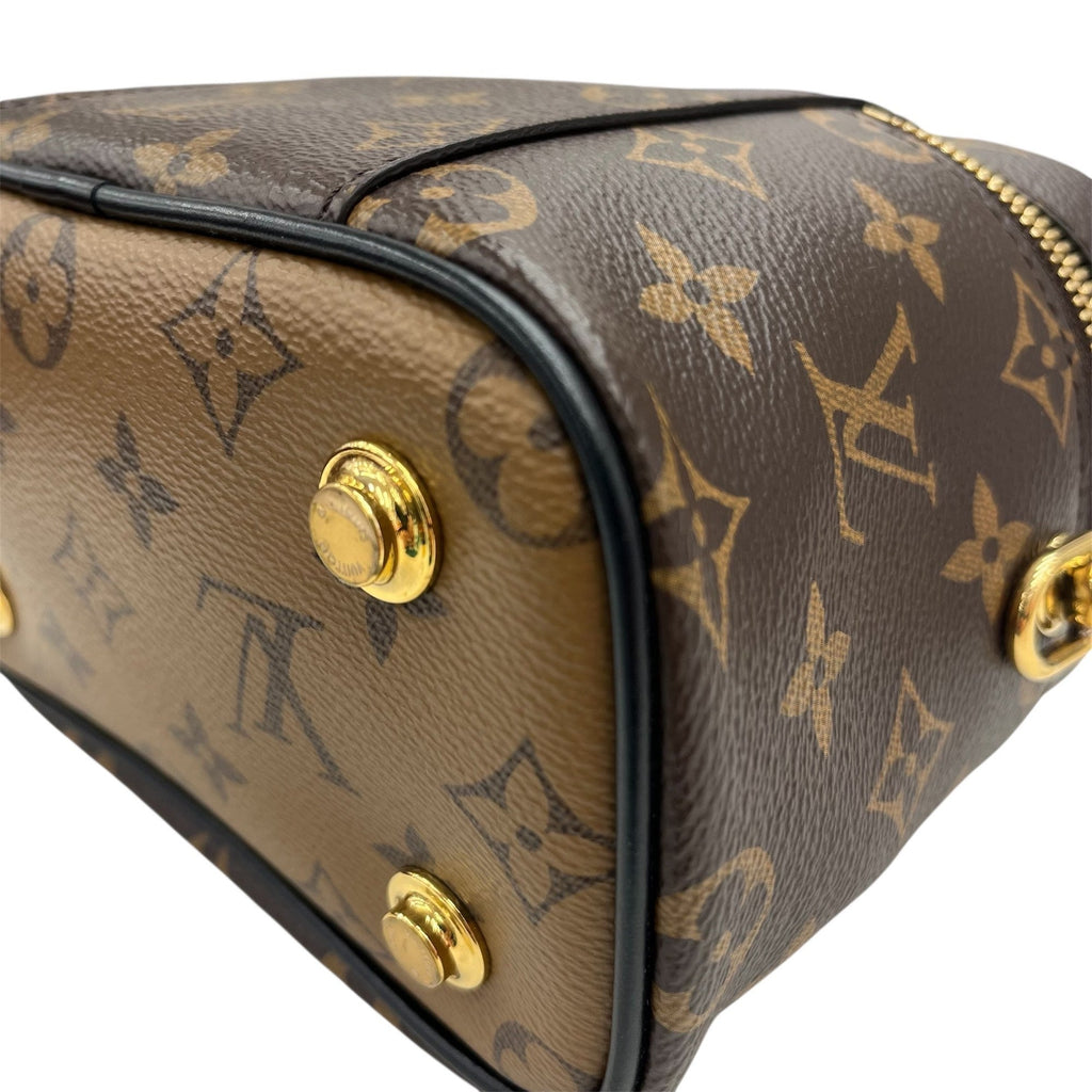 Louis Vuitton Brown Monogram Monogram Reverse Monogram Reverse Shoulder Bag