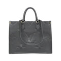 Louis Vuitton Black Leather Handbag