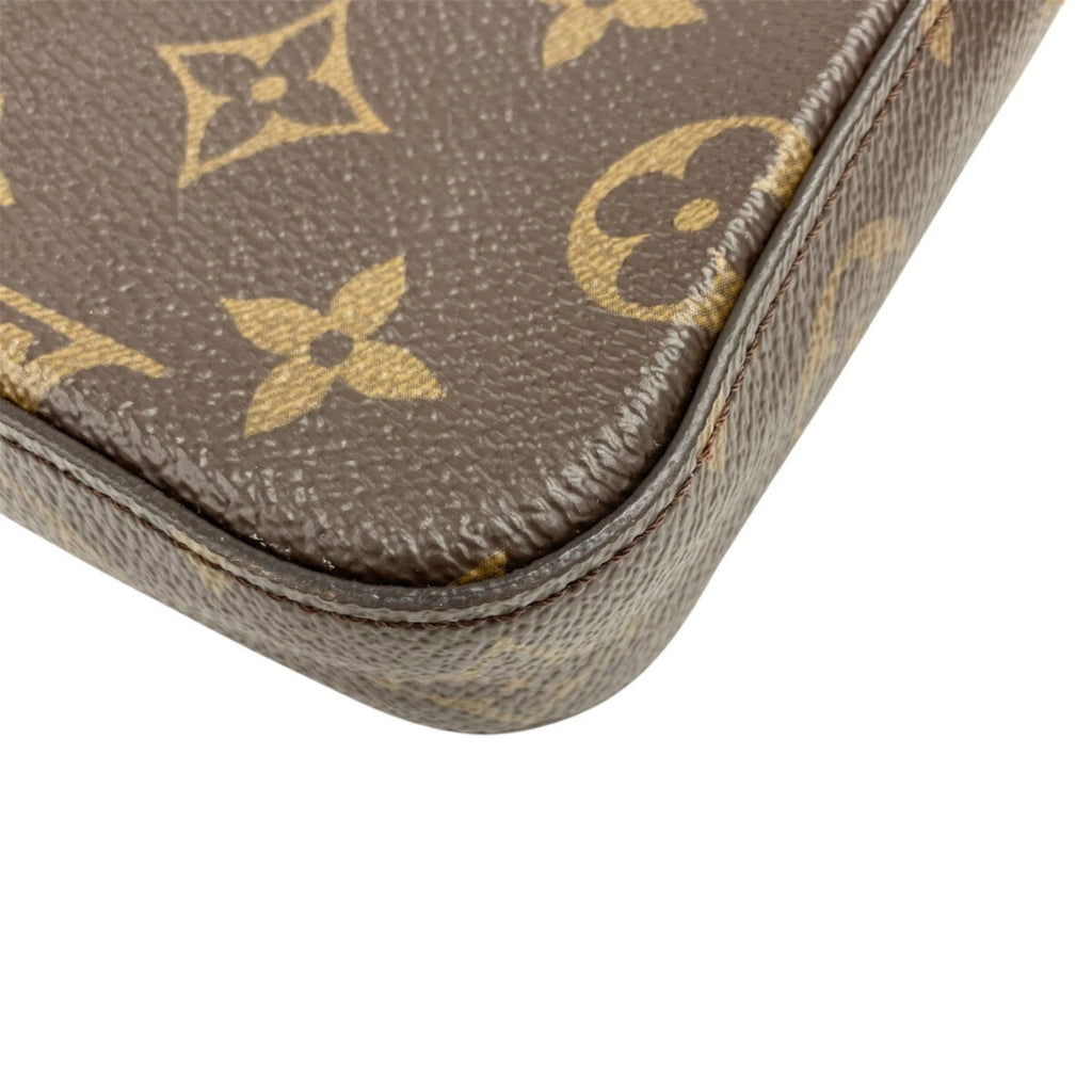 Louis Vuitton Brown Monogram Pochette Shoulder Bag