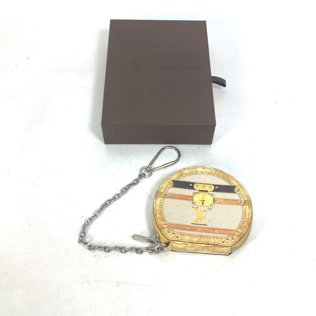 Louis Vuitton Beige Coin Purse/Coin Case