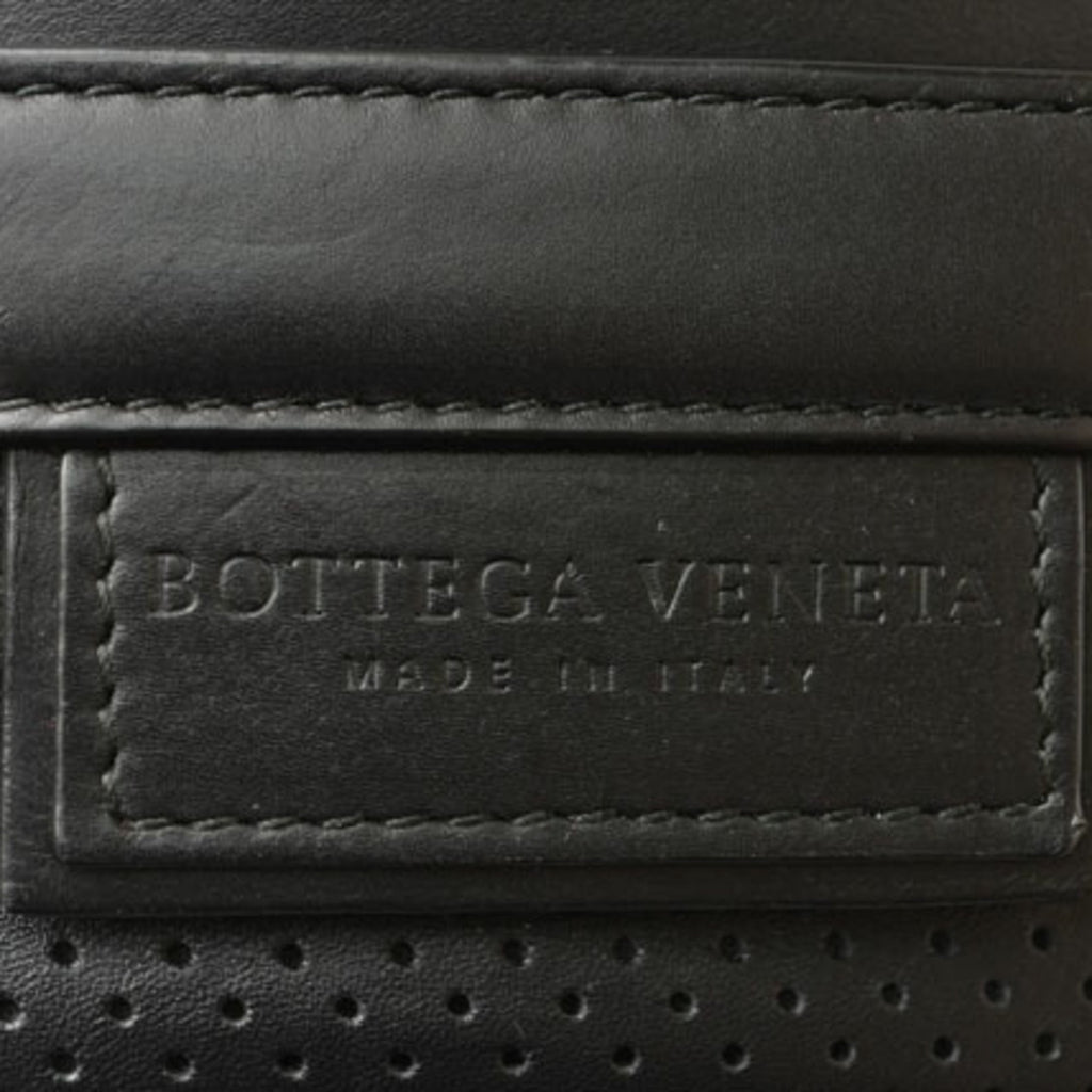 Bottega Veneta Black Leather Pouch Shoulder Bag