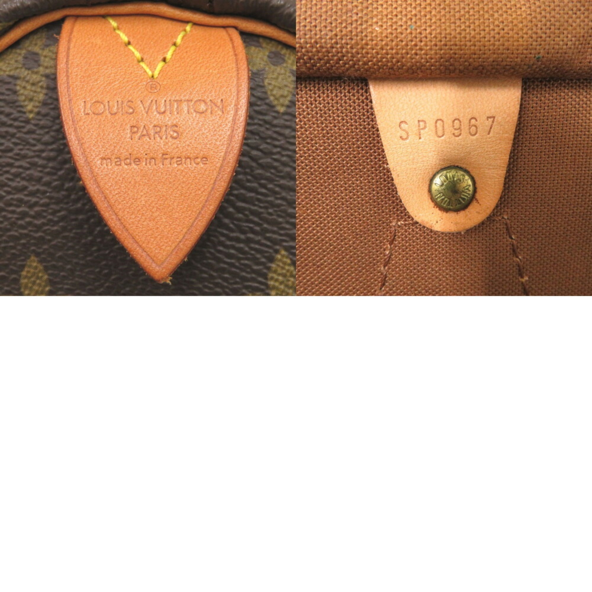 Louis Vuitton Brown Monogram Handbag