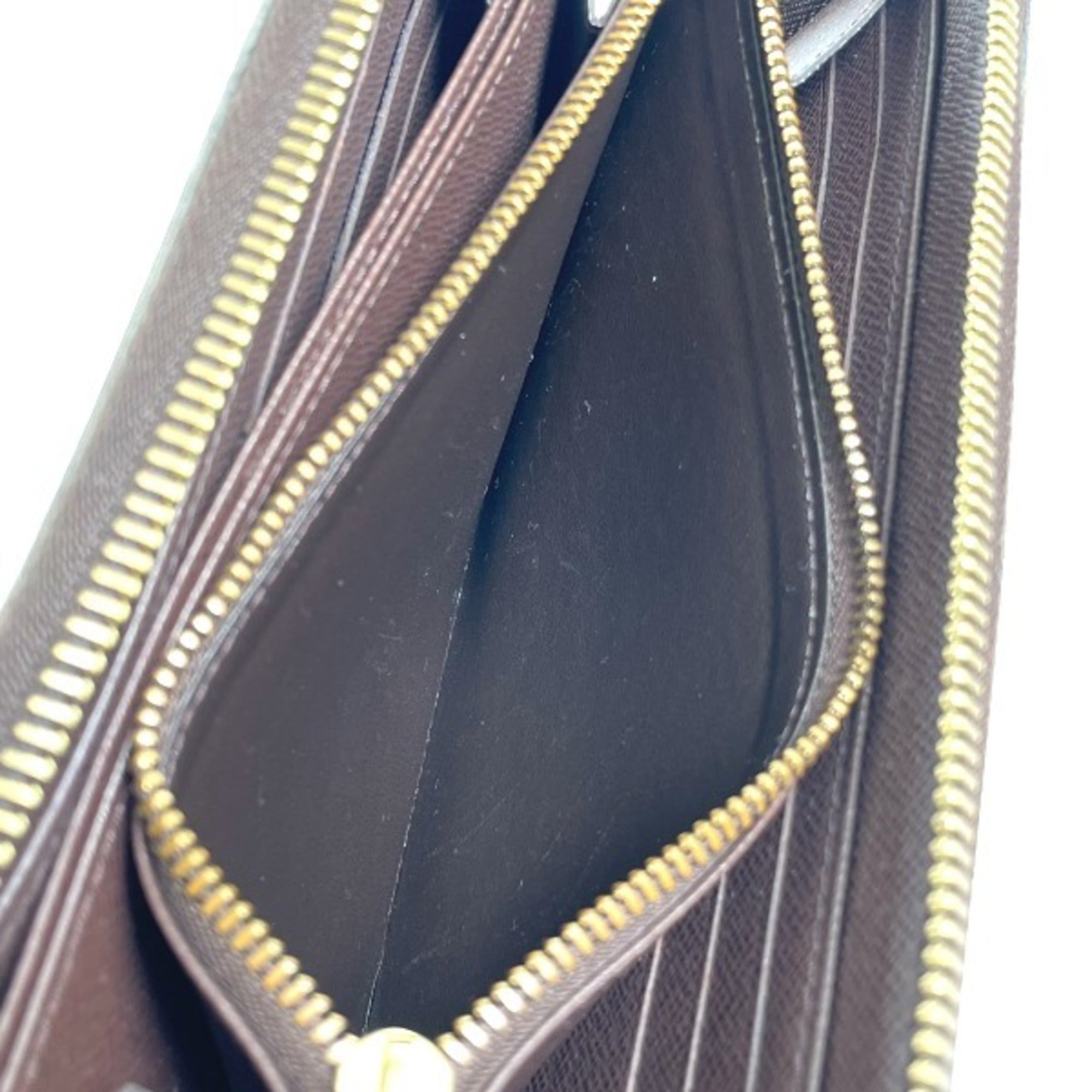 Louis Vuitton Brown Damier Canvas Long Wallet