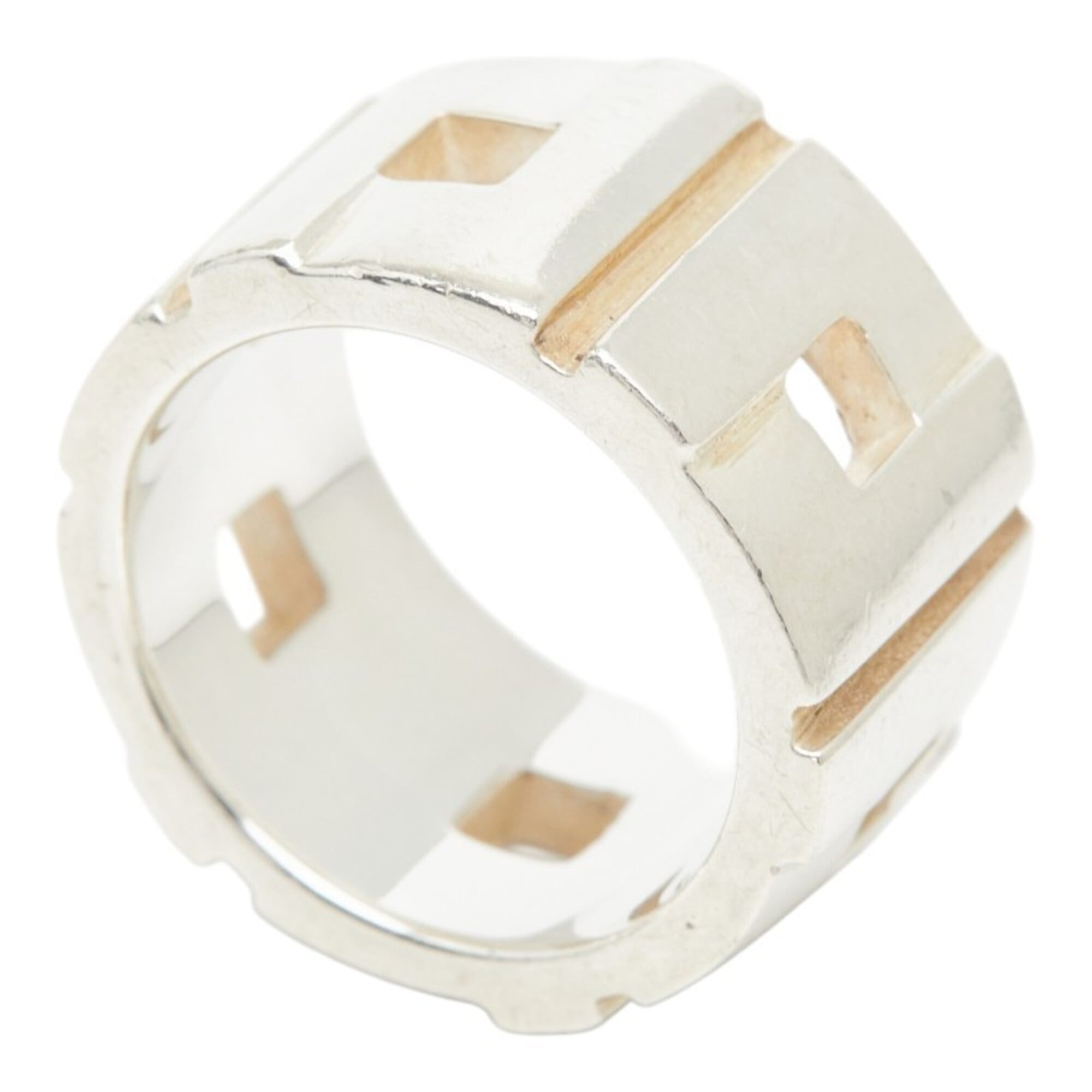 Gucci Silver Silver 925 Band Ring (Pre-Owned)