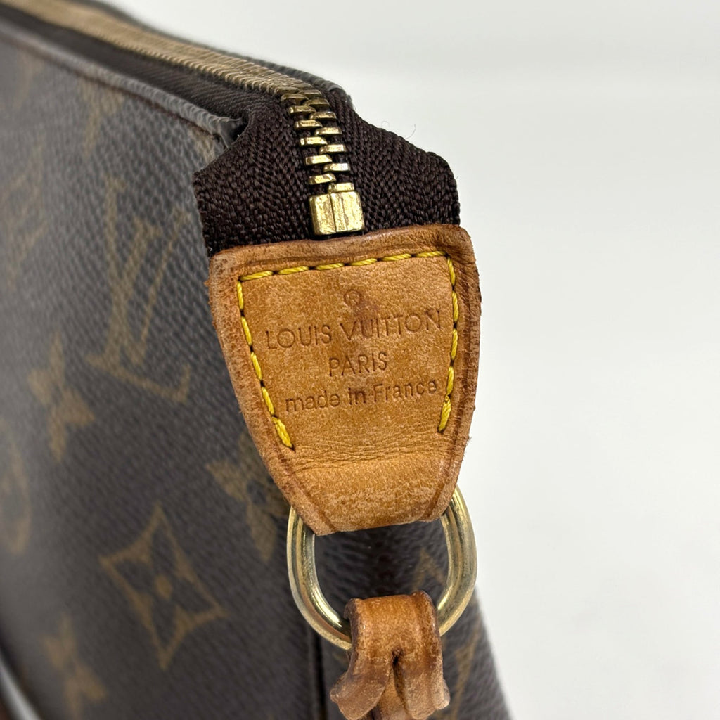 Louis Vuitton Brown Monogram Pochette Pouch
