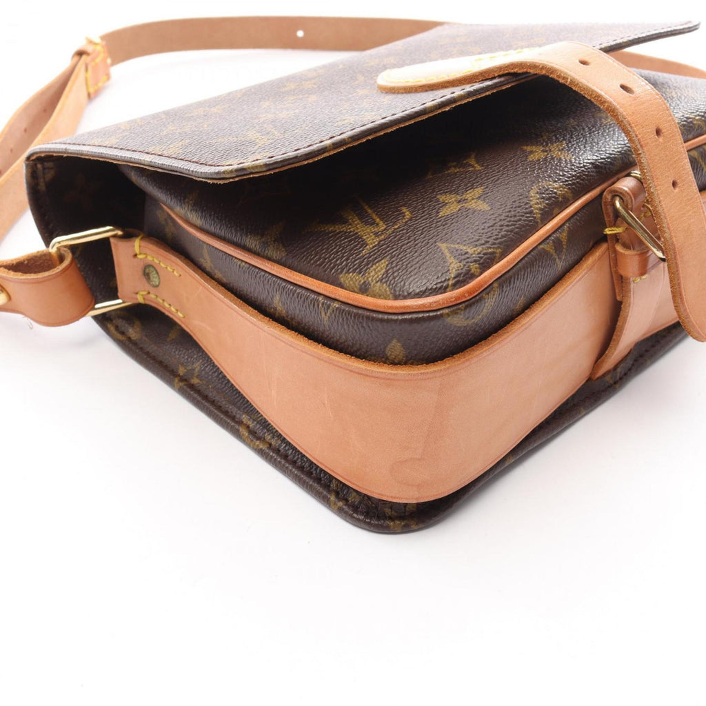Louis Vuitton Brown Monogram Leather Shoulder Bag