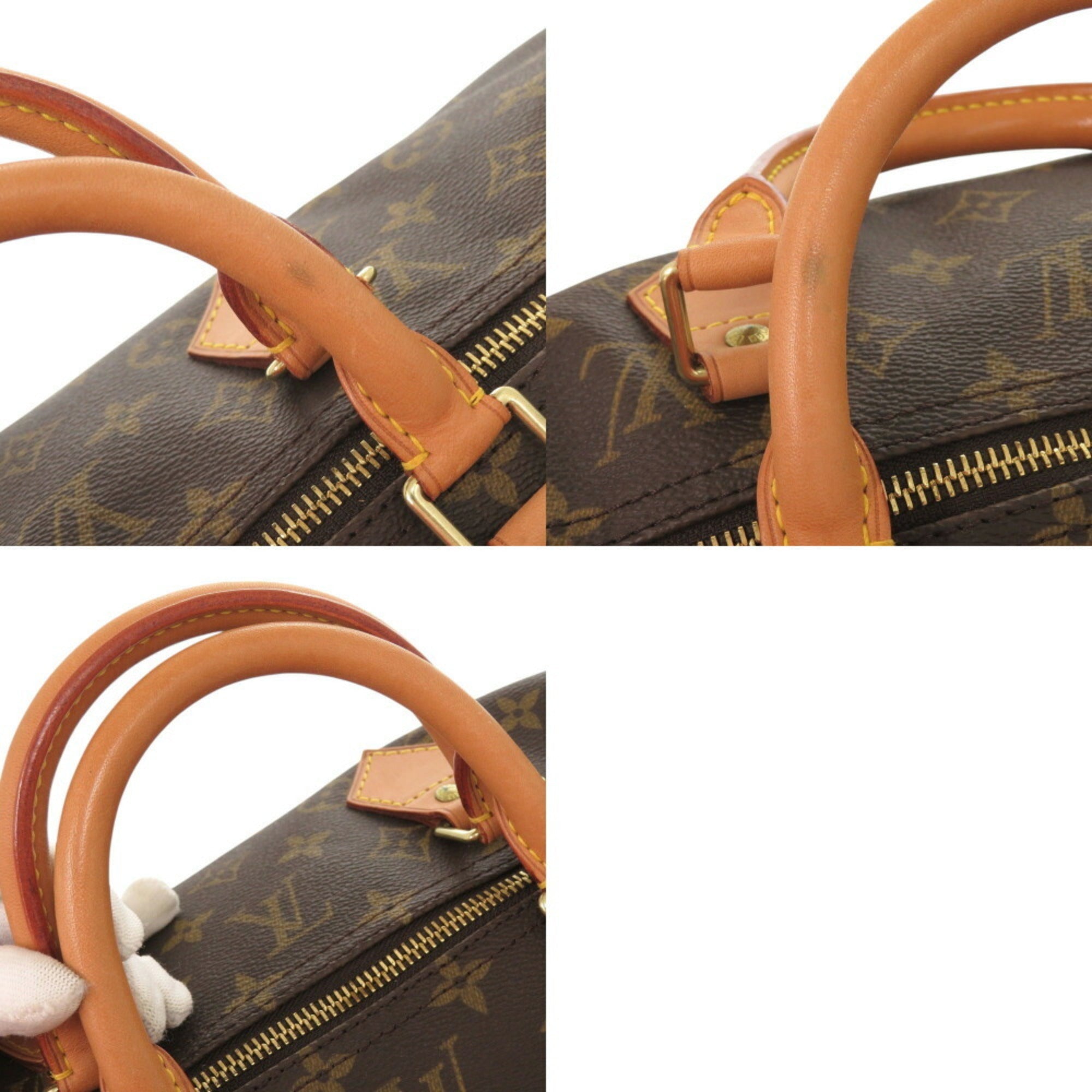Louis Vuitton Brown Monogram Monogram Boston Bag Handbag