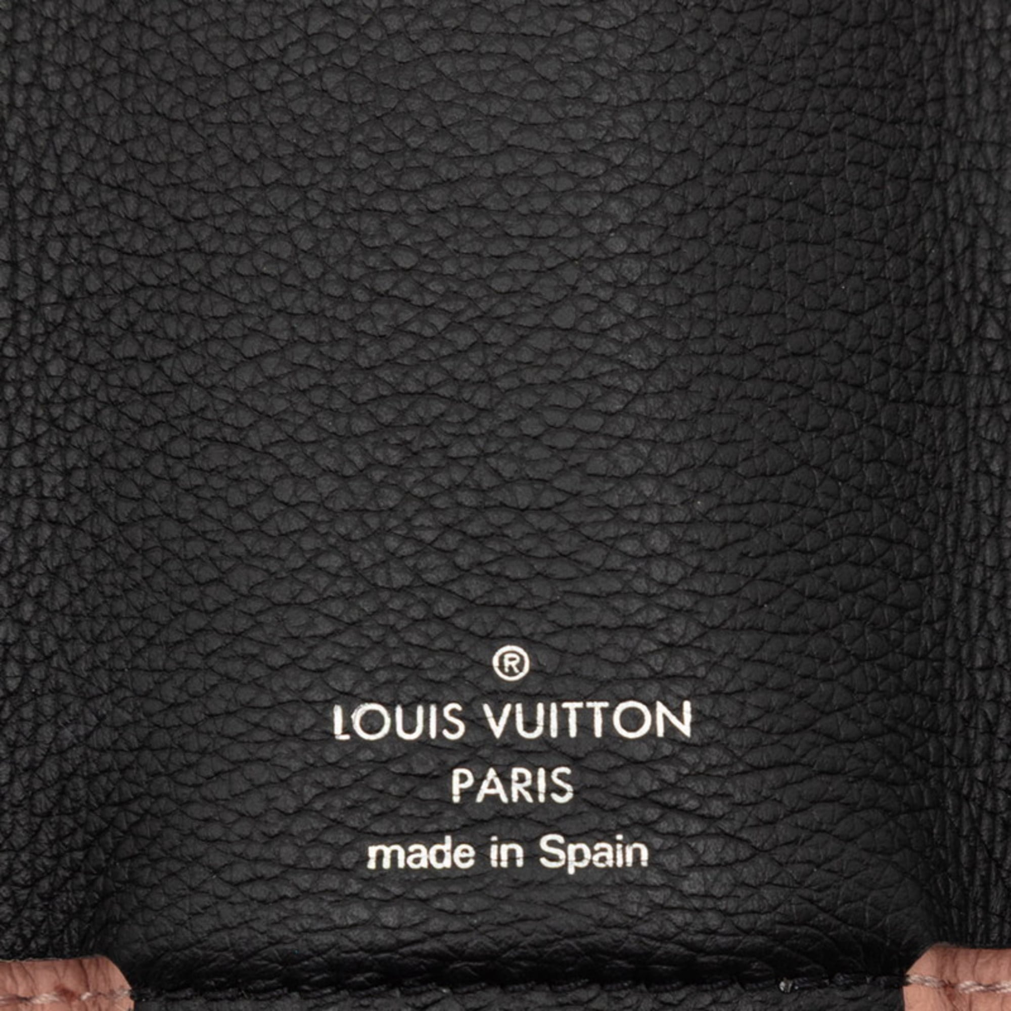 Louis Vuitton Pink Leather Wallet (Tri-Fold)