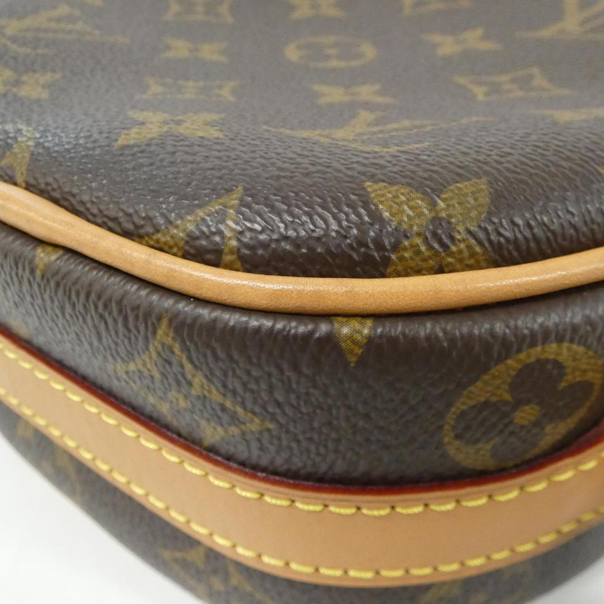 Louis Vuitton Marron Coated Canvas Shoulder Bag