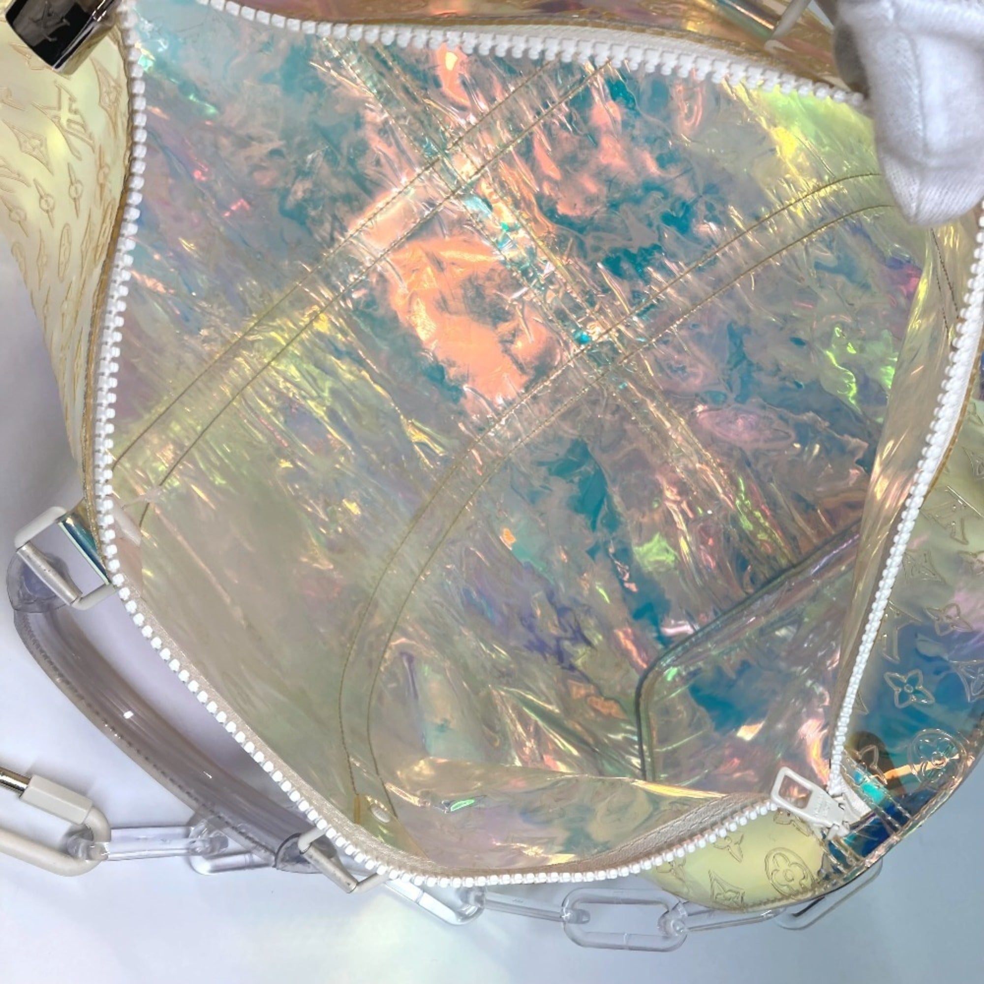 Louis Vuitton Clear Monogram Boston Bag Shoulder Bag