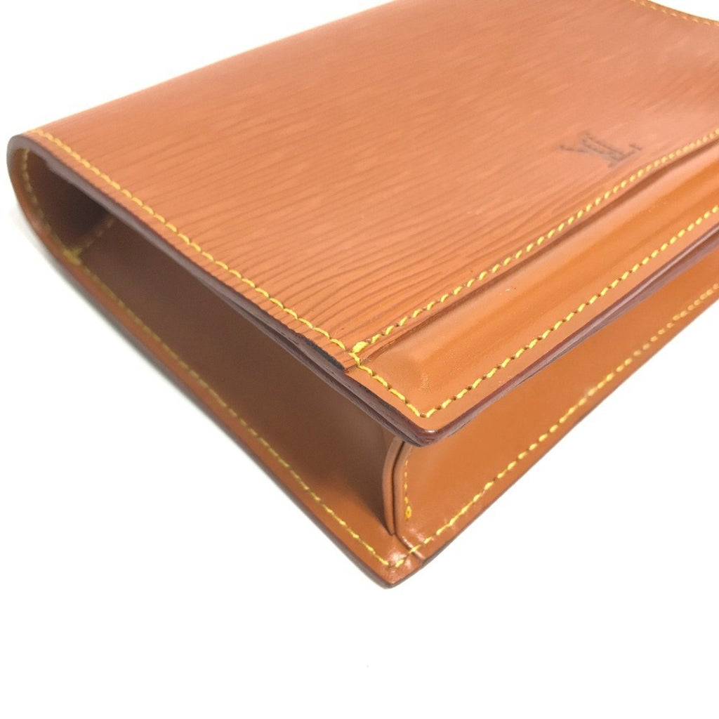 Louis Vuitton Brown Kenyan Brown Epi Leather Pouch