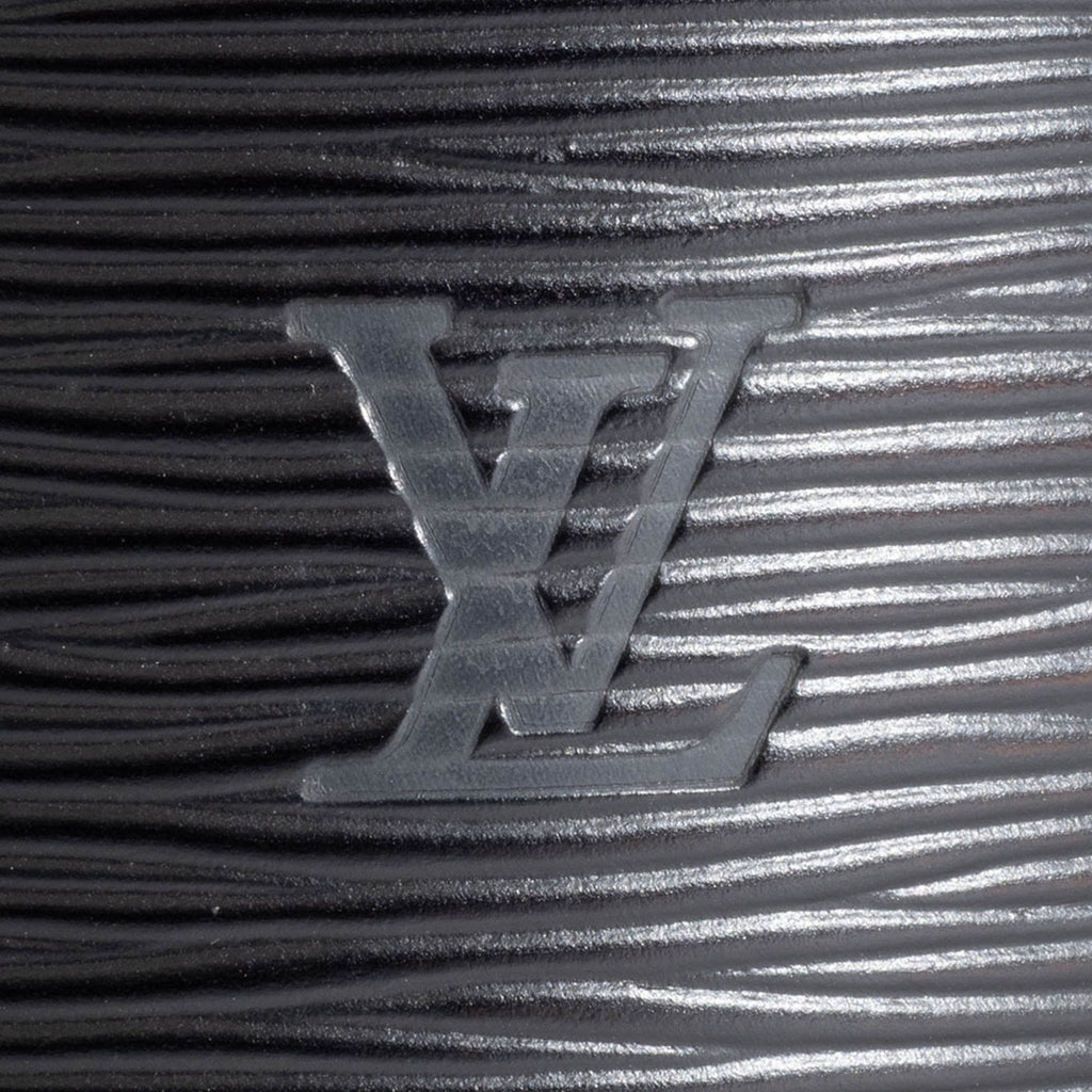 Louis Vuitton Noir Epi Leather Shoulder Bag