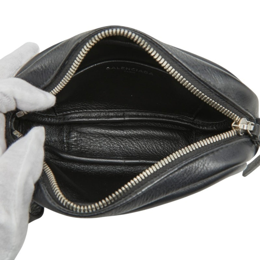 Balenciaga Black Leather Shoulder