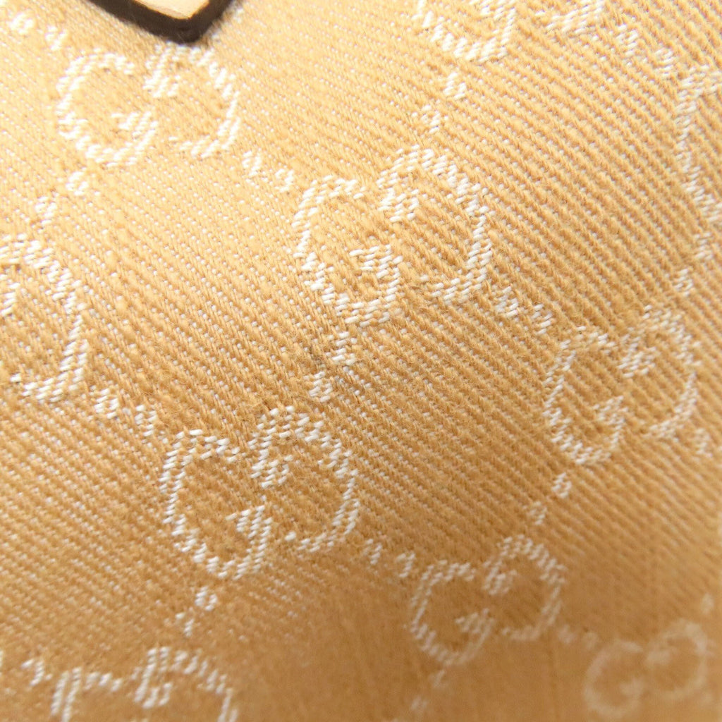 Gucci Beige Canvas Handbag (Pre-Owned)