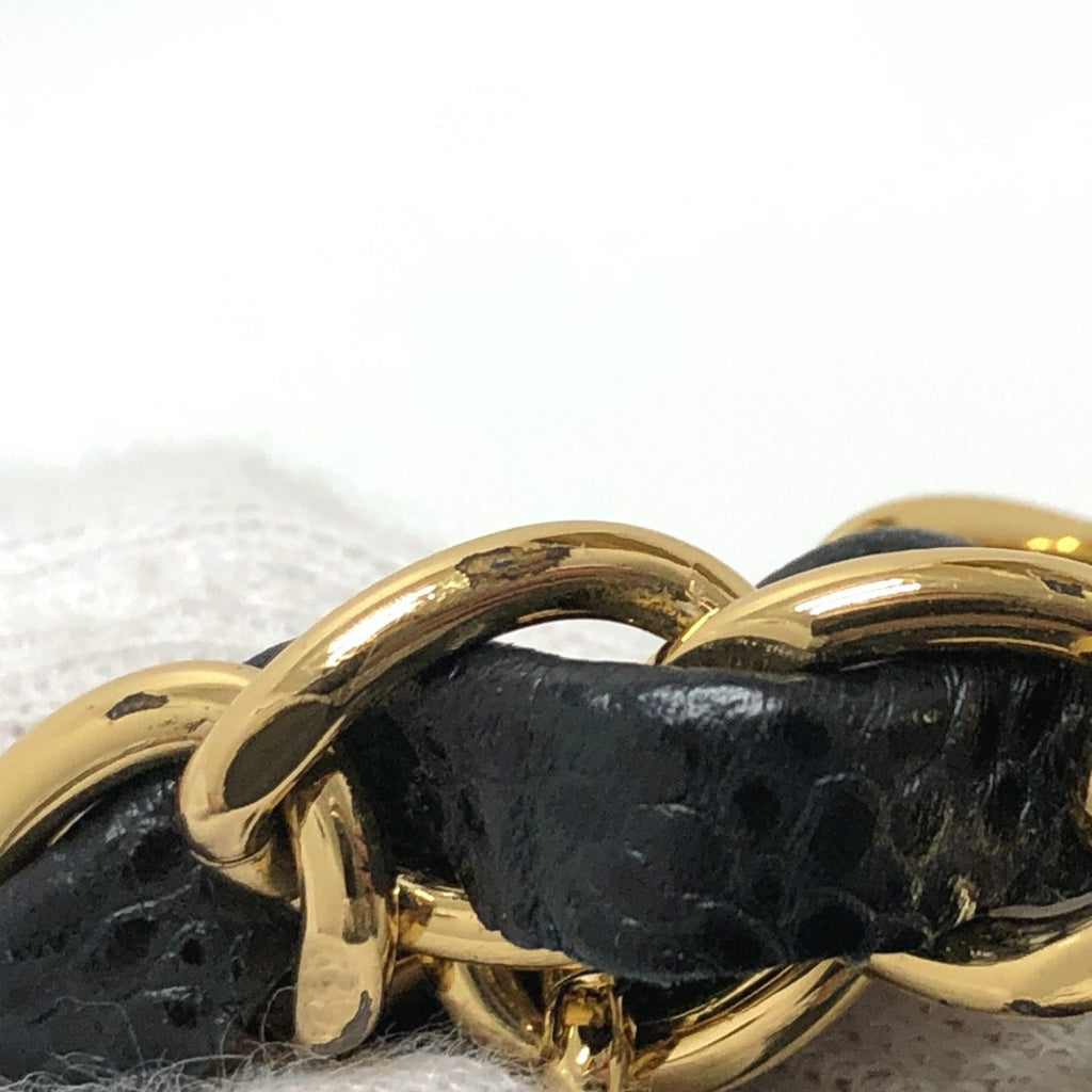 Chanel Black Leather Shoulder Bag