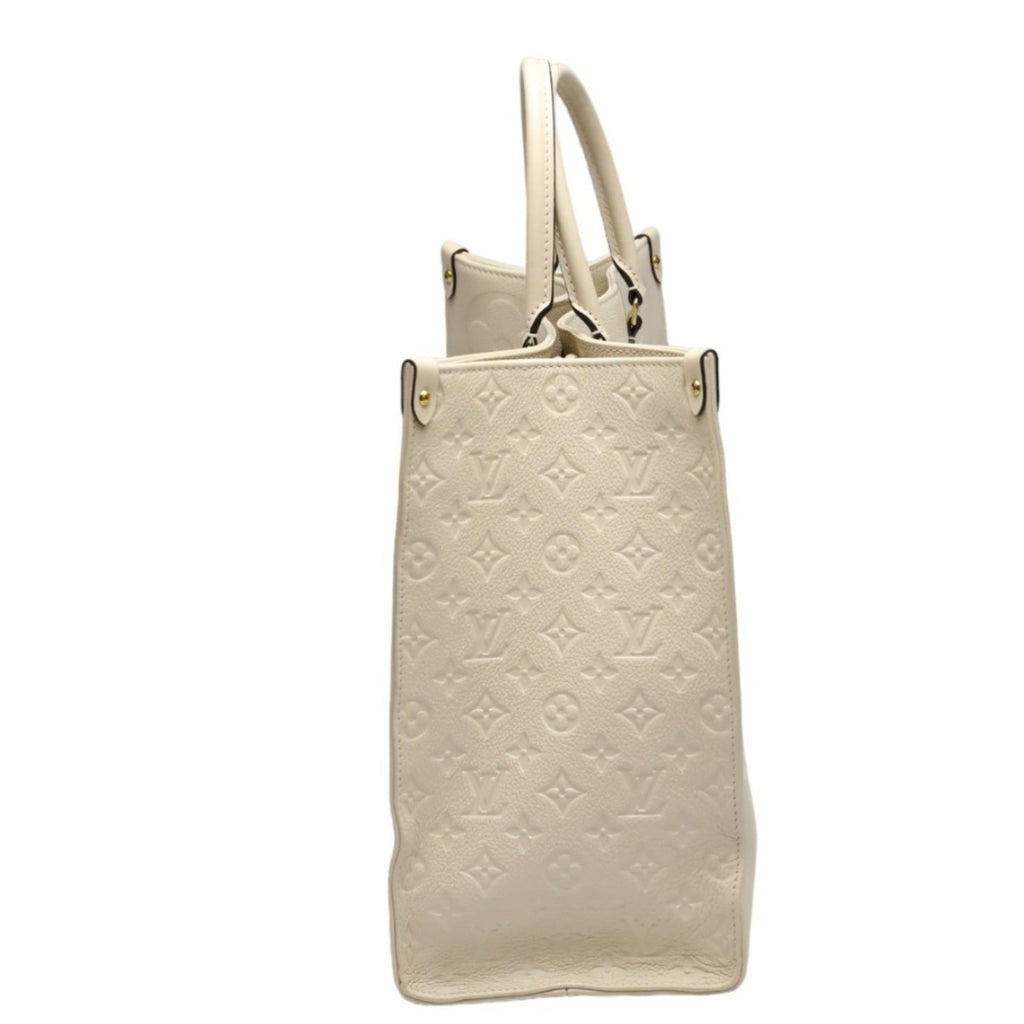 Louis Vuitton Monogram Empreinte Beige Monogram Empreinte Tote Bag