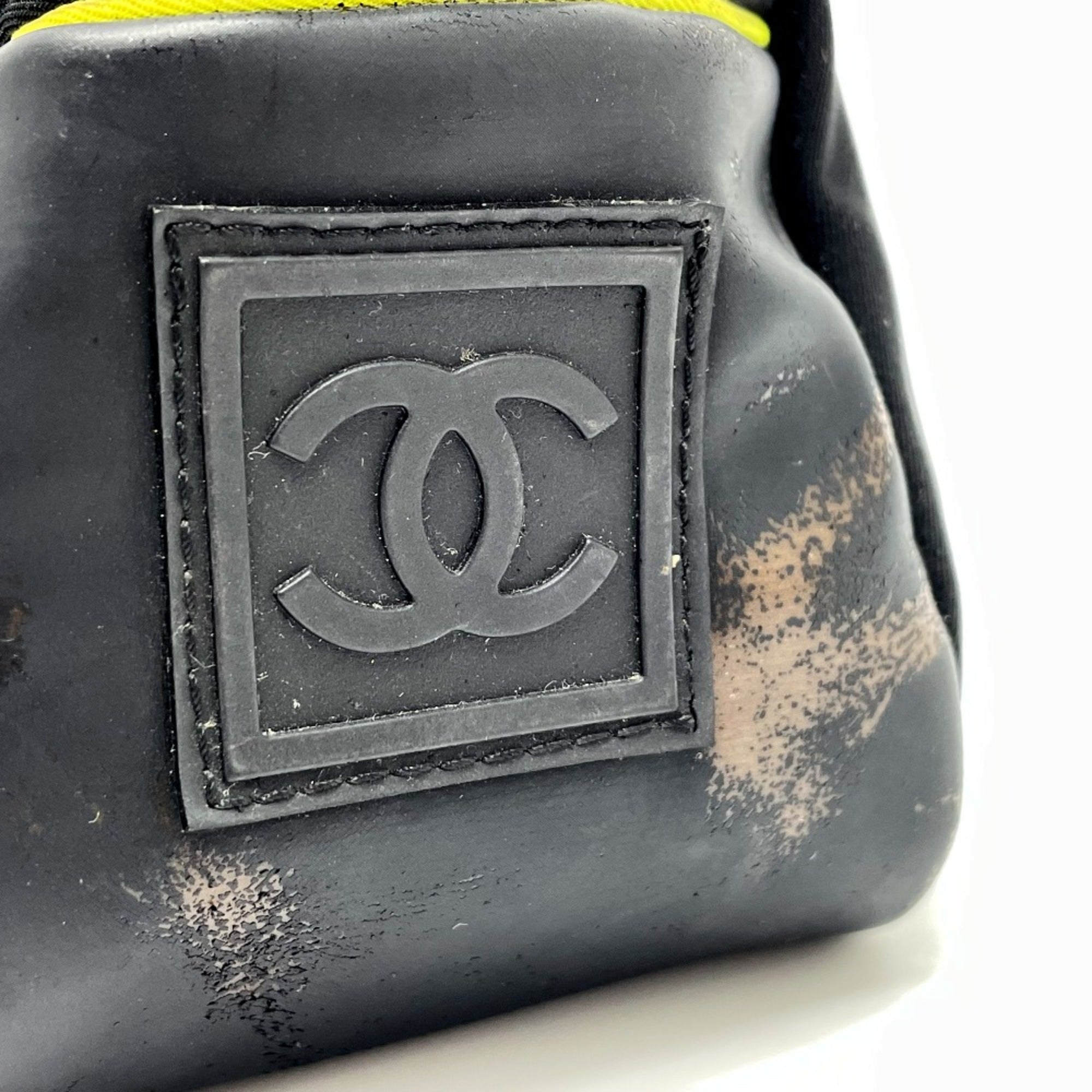 Chanel Black Cloth Pouch