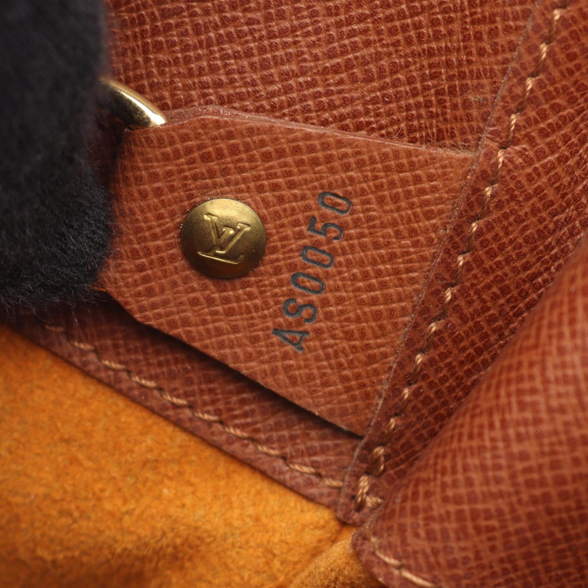 Louis Vuitton Brown Pvc Leather Shoulder Bag