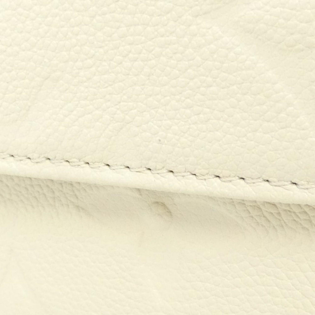 Louis Vuitton Cream Leather Shoulder Bag