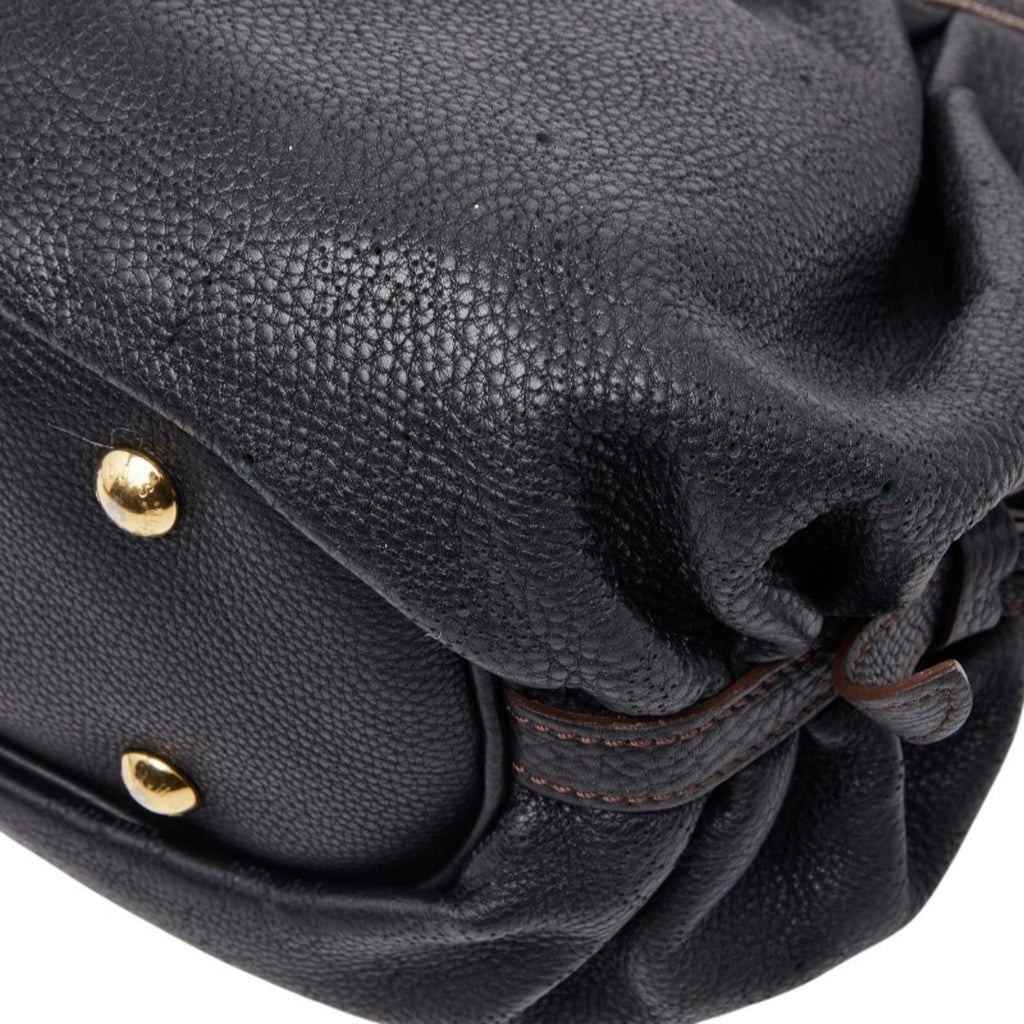 Louis Vuitton Black Noir Leather Shoulder Bag