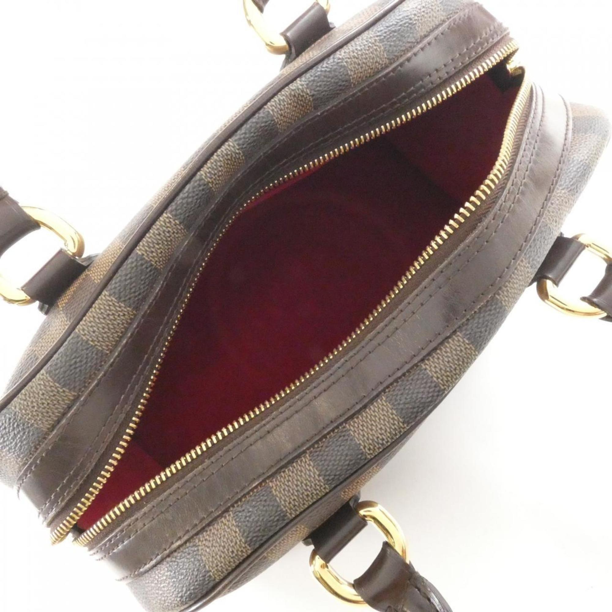 Louis Vuitton Ebene Coated Canvas Handbag