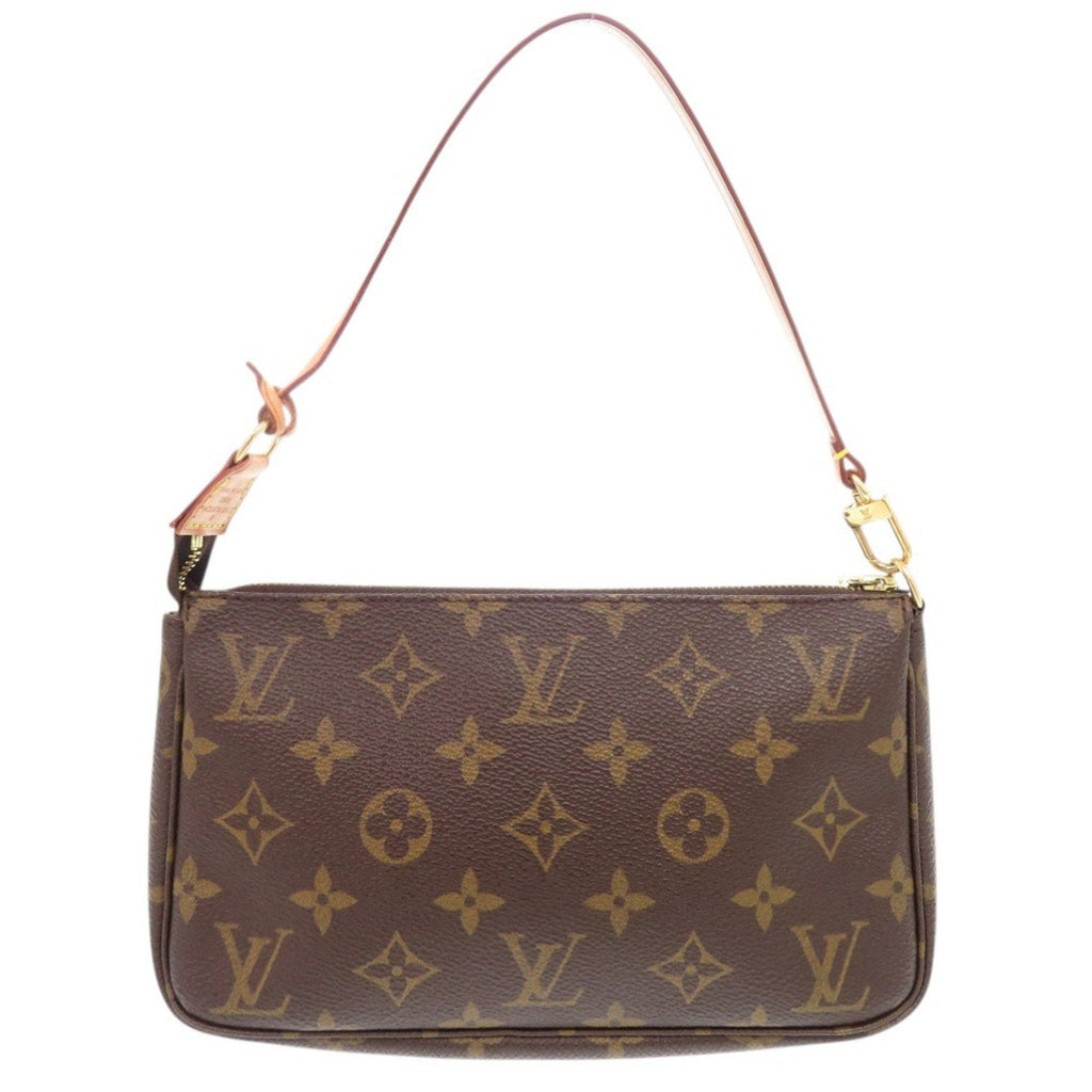Louis Vuitton Brown Monogram Canvas Pochette Pouch