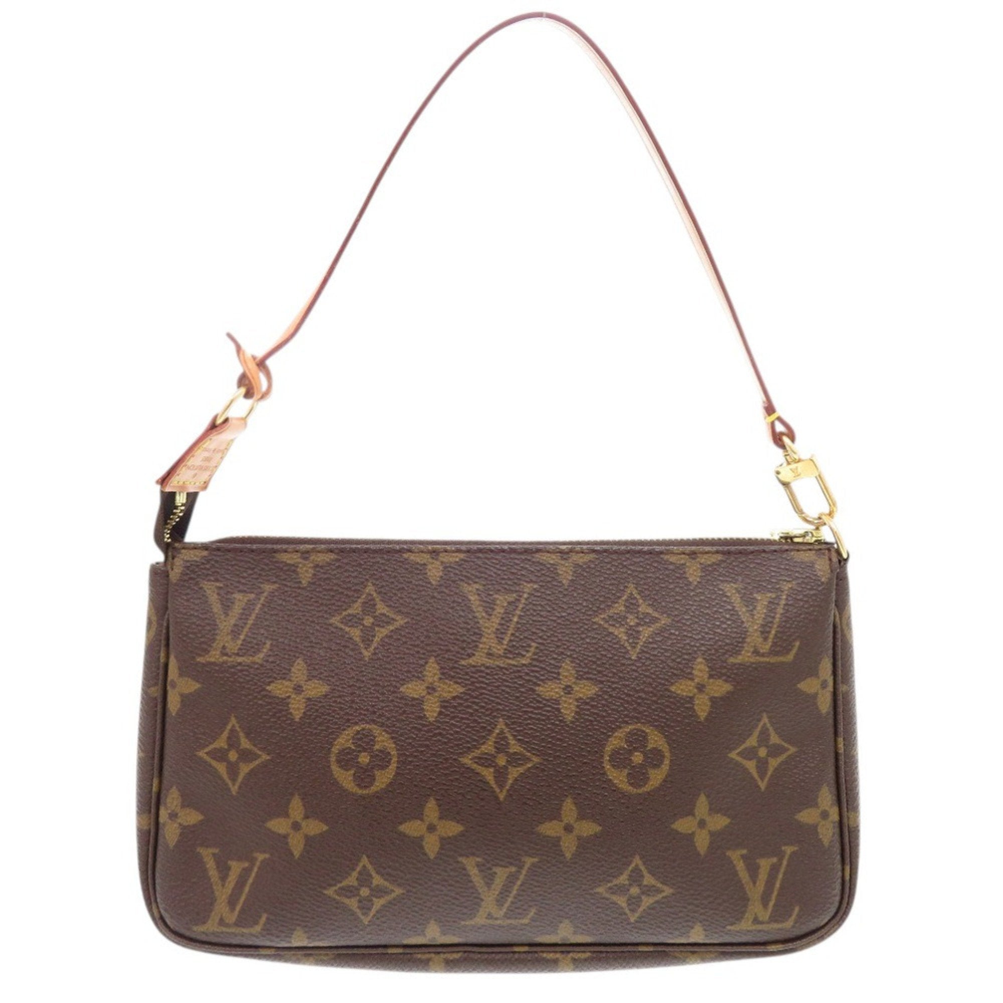 Louis Vuitton Brown Monogram Canvas Pochette Pouch