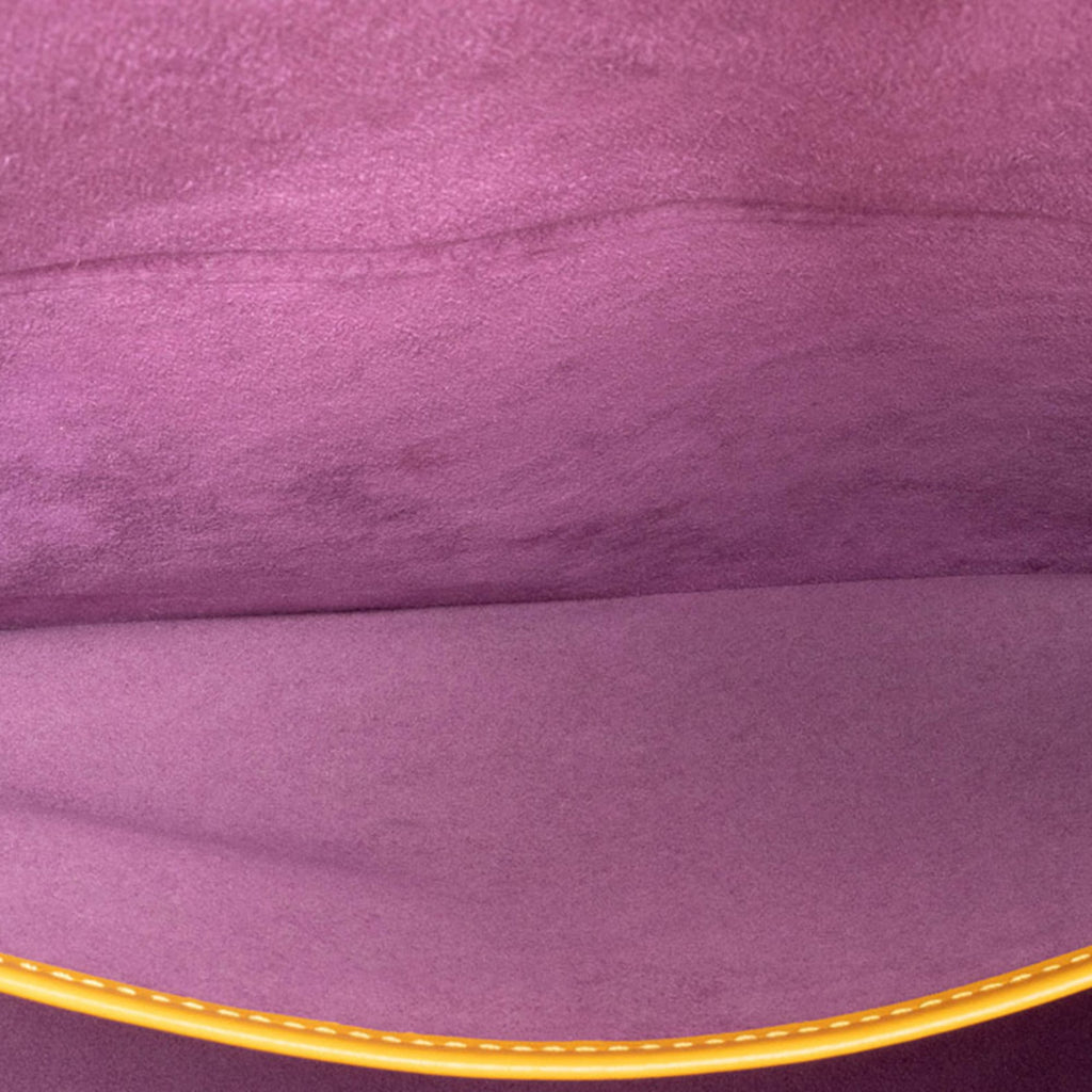 Louis Vuitton Yellow Epi Leather Shoulder Bag