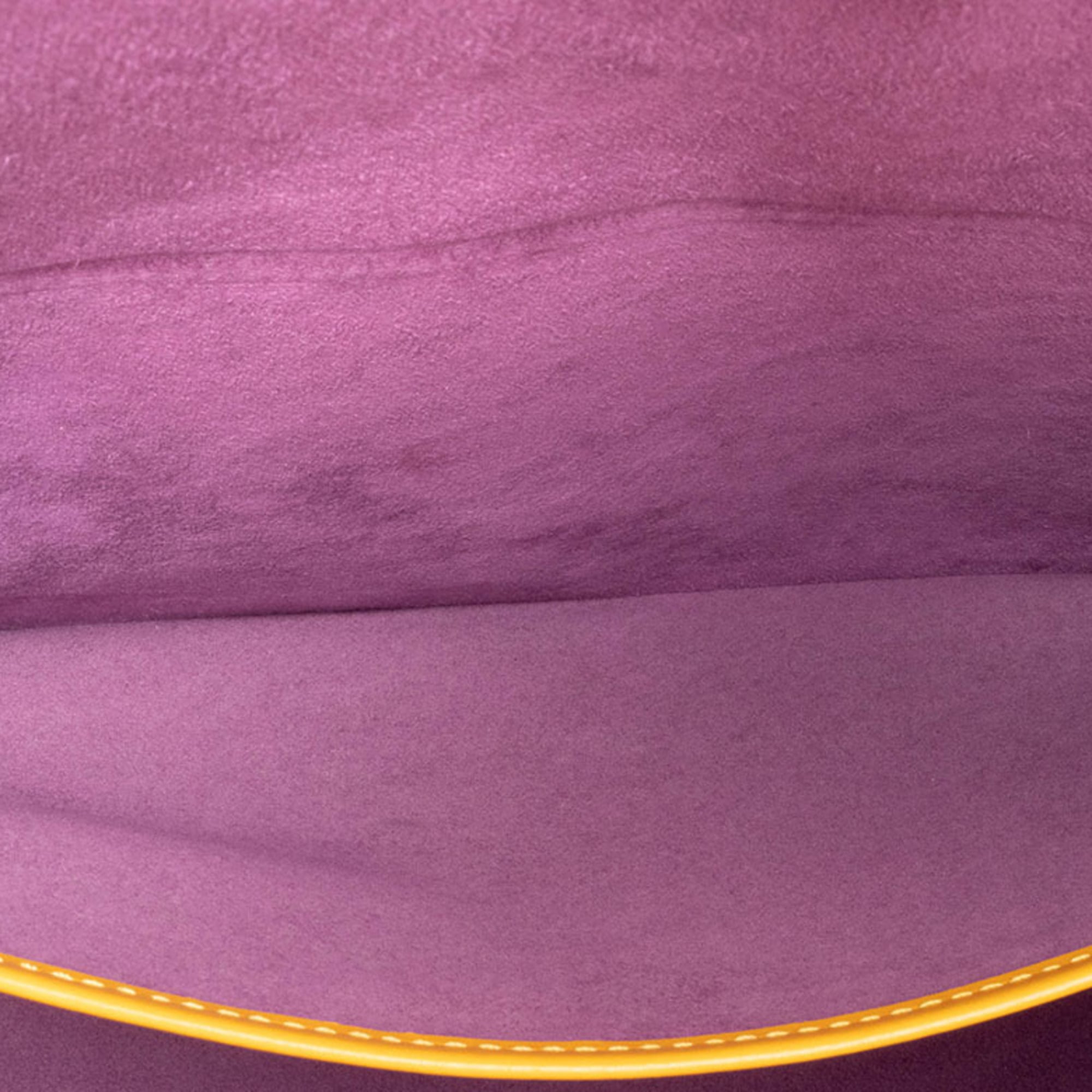 Louis Vuitton Yellow Epi Leather Shoulder Bag