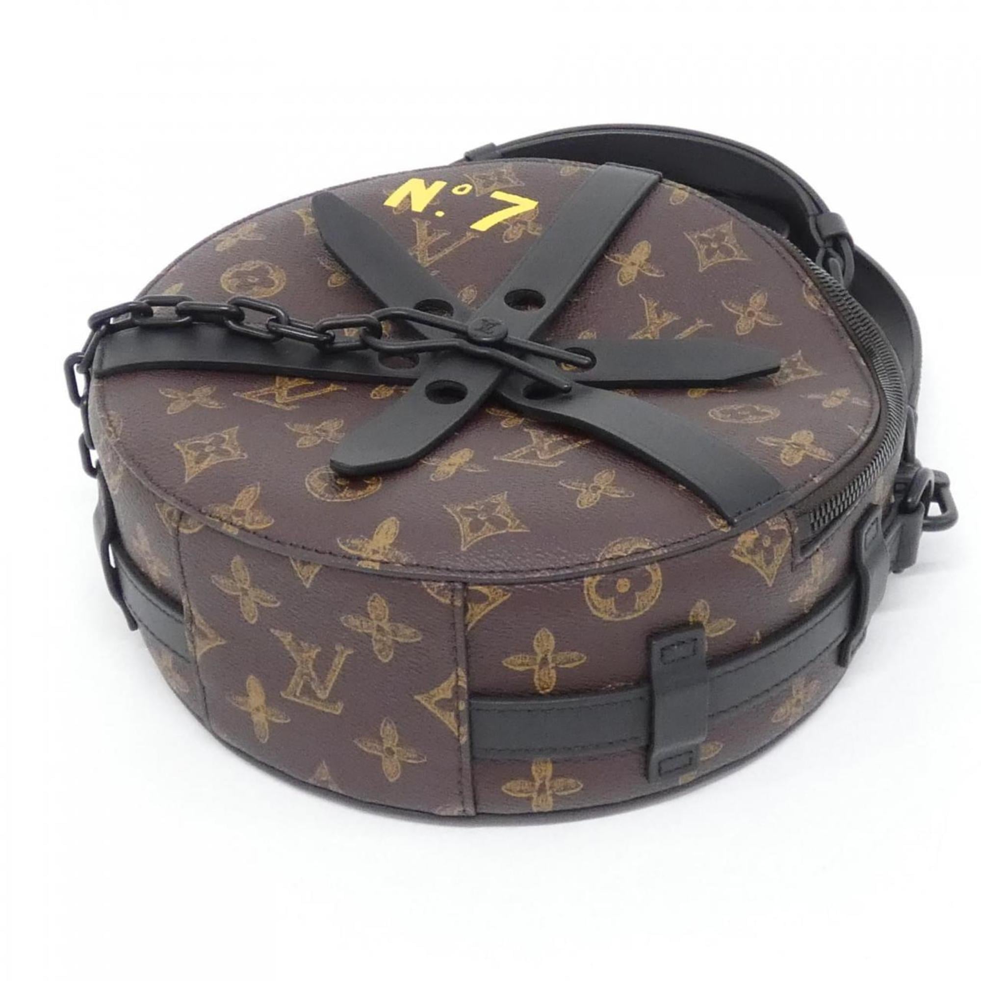 Louis Vuitton Marron Coated Canvas Shoulder Bag
