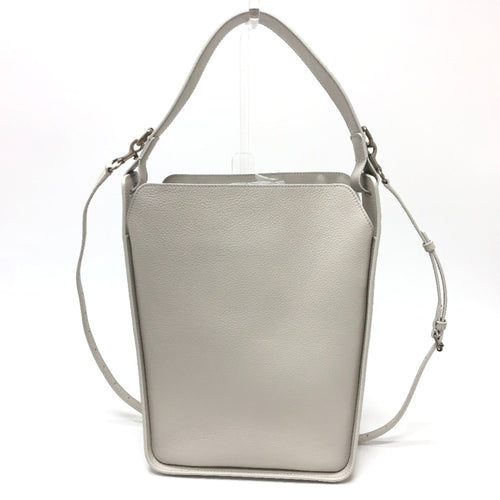 Balenciaga White Leather Shoulder